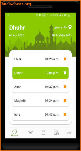 Taibah Islamic - Prayer Times , Al-Quran & Hadith screenshot