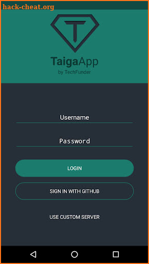TaigaApp screenshot