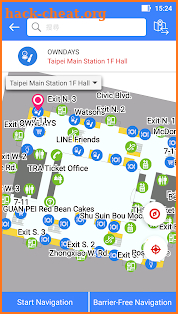 Taipei Main Station Navigator screenshot