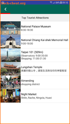 Taipei Travel Guide, Attractions, MRT, Map, App screenshot