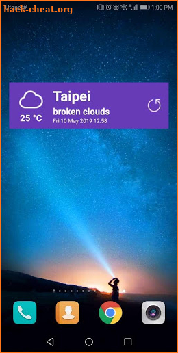Taipei weather 台北 天气 screenshot