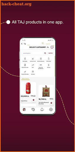 TAJ Online Market screenshot