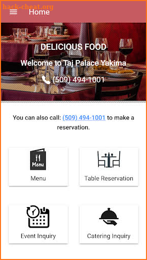 Taj Palace Yakima - Indain Cuisine screenshot
