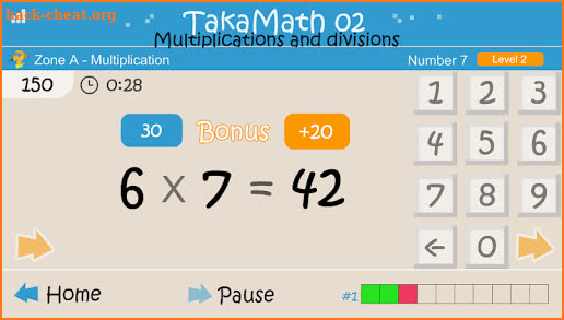 TakaMath 02 screenshot