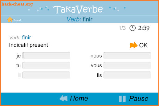 TakaVerbe screenshot