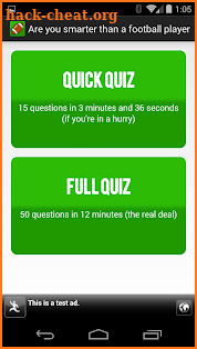Take The Football IQ Test Pro screenshot