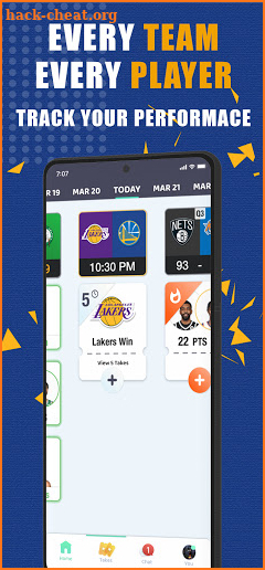 TakeSide: Gamify the NBA, Interactive Stats & News screenshot