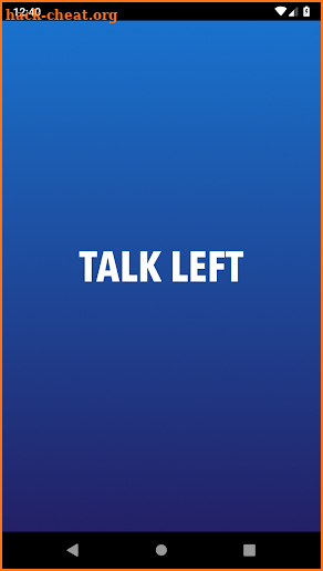 Talk Left - Progressive Talk Radio screenshot