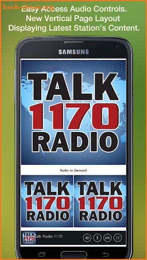 Talk Radio 1170 screenshot