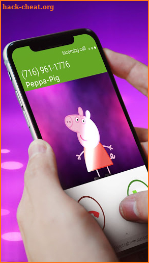 📱Talk To Peppe Incoming Simulator Call From Pig screenshot
