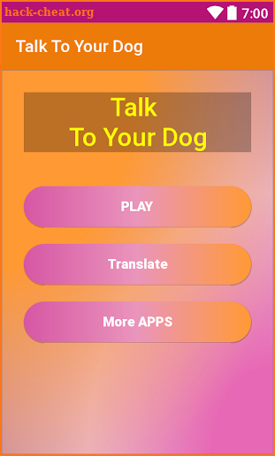 Talk To Your Dog screenshot