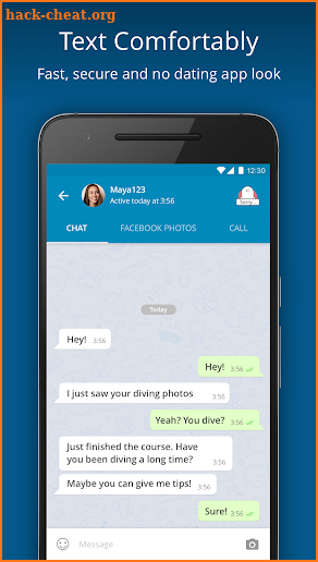 Talkable Safe Messenger for Dating screenshot