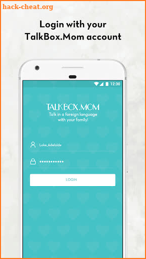TalkBox.Mom Companion App screenshot