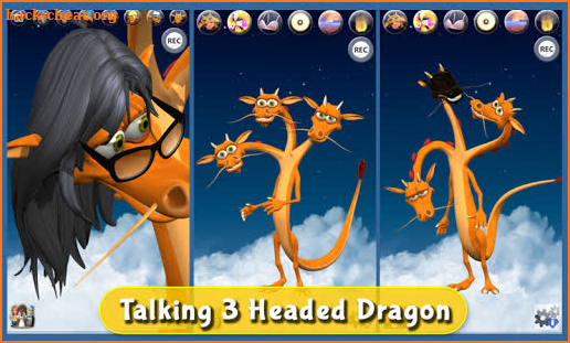 Talking 3 Headed Dragon Deluxe screenshot