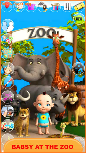 Talking Baby Babsy At The Zoo screenshot