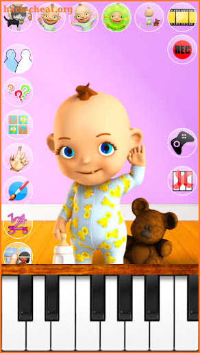 Talking Baby Games with Babsy screenshot
