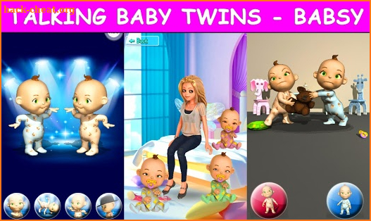 Talking Baby Twins - Babsy screenshot