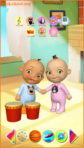 Talking Baby Twins Newborn Pro screenshot