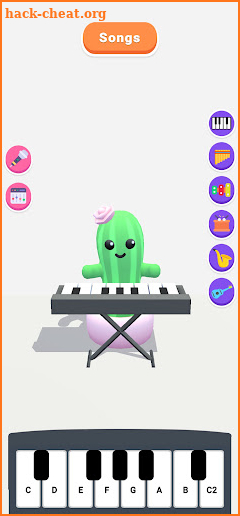 Talking Cactus : Dancing Music screenshot