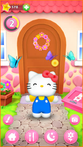 Talking Hello Kitty - Virtual pet game for kids screenshot