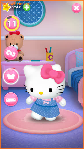 Talking Hello Kitty - Virtual pet game for kids screenshot