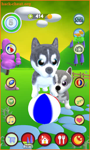 Talking Husky Dog screenshot