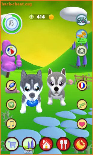 Talking Husky Dog screenshot