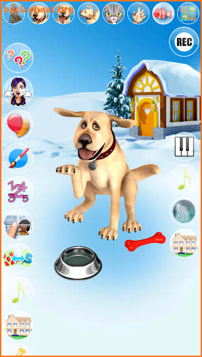 Talking John Dog Frozen City screenshot