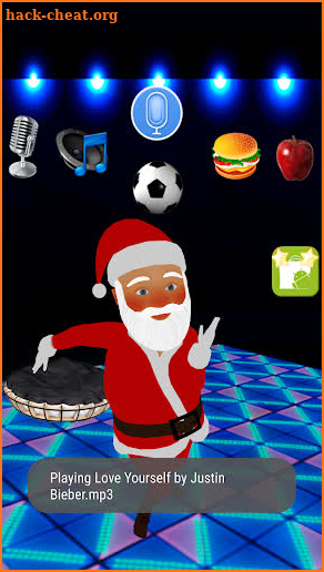 Talking Santa Claus screenshot