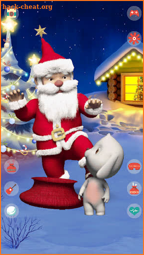Talking Santan Claus screenshot