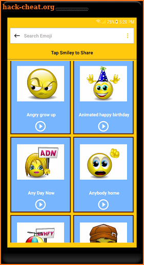 Talking Smileys - Animated Sound Emojis screenshot