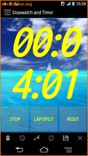 Talking Stopwatch & Timer Pro screenshot