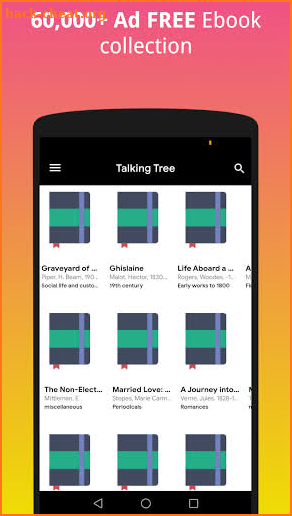 Talking tree: Ad Free Ebooks with audio screenshot