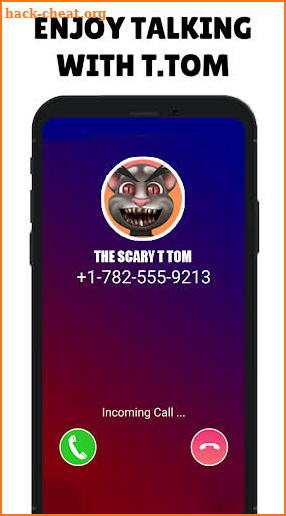 Talking With Tom- Talking Scary Tom Call Simulator screenshot