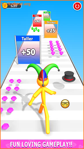 Tall Man Game Run 3d Runner screenshot
