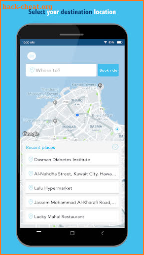 Talyaa - Taxi Booking App screenshot