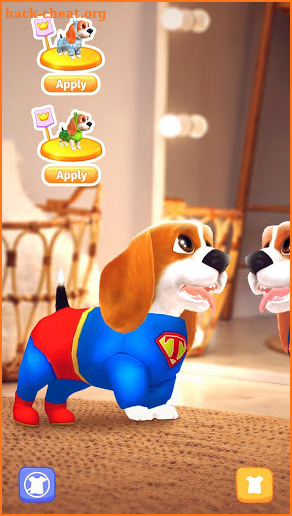 Tamadog - My talking Dog Game (AR) screenshot