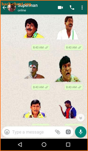 Tamil Stickers for WhatsApp (WAStickerApp) screenshot