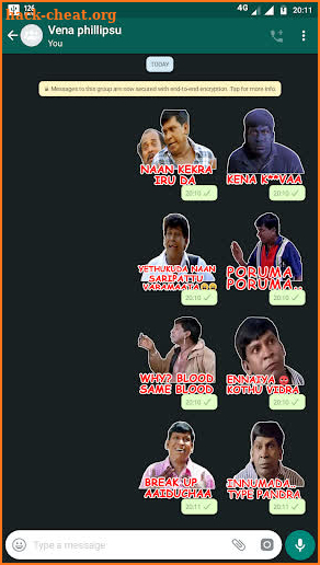 Tamil Stickers - WAStickerApps screenshot
