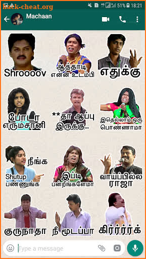 Tamilanda: Tamil whatsapp stickers (WAStickerApps) screenshot