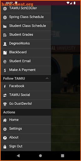 TAMIU Mobile screenshot