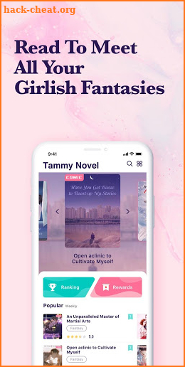 Tammy Novel-Start Passion in Our Female Stories screenshot