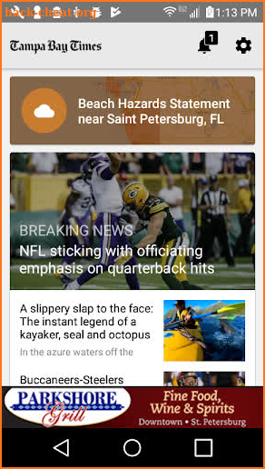 Tampa Bay Times screenshot