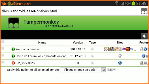 Tampermonkey screenshot