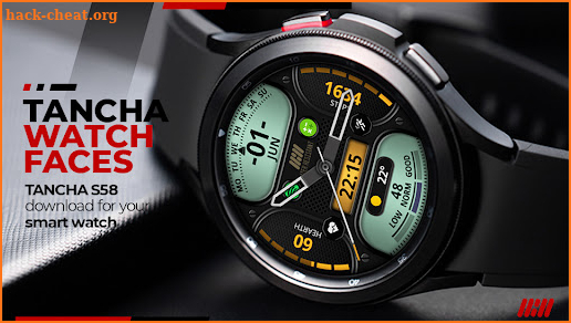 Tancha 58 Hybrid Watch Face screenshot