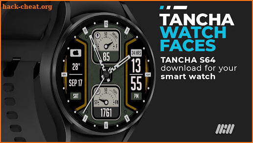 Tancha S64 Hybrid Watch Face screenshot