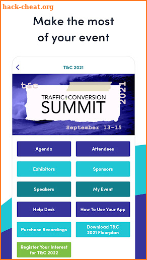 T&C Summit screenshot