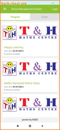 T&H Maths Centre screenshot
