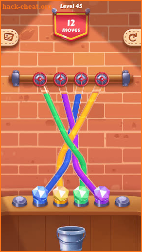 Tangle Fun 3D - Pigment Collecting Puzzle Game screenshot