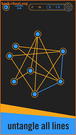 Tangled Lines Pro (untangle the lines) screenshot